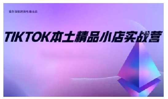 TikTok本土精品小店出海实战营，从入门到高阶，不止0-1!好项目网-专注分享网络创业项目落地实操课程 – 全网首发_高质量创业项目输出好项目网