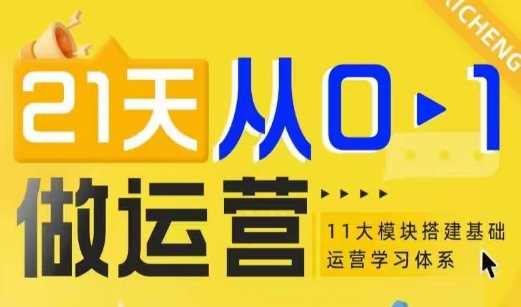 21天从0-1做运营，11大维度搭建基础运营学习体系好项目网-专注分享网络创业项目落地实操课程 – 全网首发_高质量创业项目输出好项目网