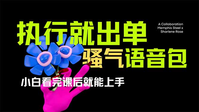 爆火全网的开车导航骚气语音包,只要执行就出单，小白看完课程就能实操…好项目网-专注分享网络创业项目落地实操课程 – 全网首发_高质量创业项目输出好项目网