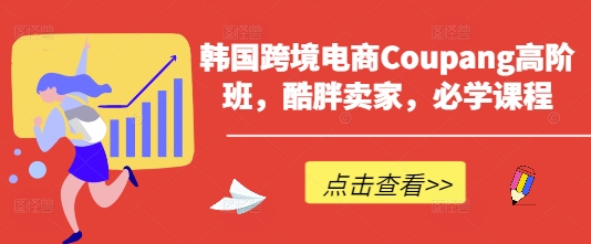 韩国跨境电商Coupang高阶班，酷胖卖家，必学课程好项目网-专注分享网络创业项目落地实操课程 – 全网首发_高质量创业项目输出好项目网