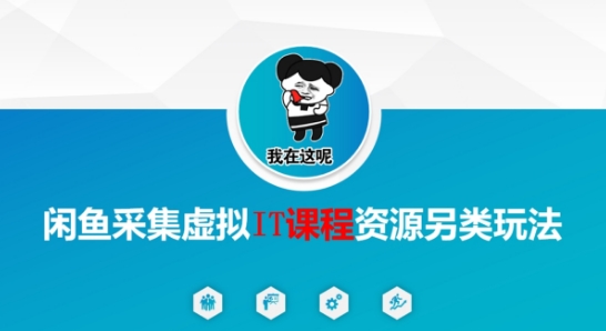 闲鱼采集虚拟IT课程资源另类玩法，干货满满好项目网-专注分享网络创业项目落地实操课程 – 全网首发_高质量创业项目输出好项目网