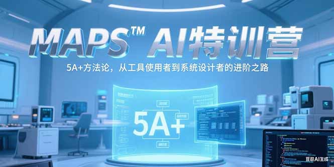 MAPSAI特训营，掌握 5A+方法论，从工具使用者到系统设计者的进阶之路好项目网-专注分享网络创业项目落地实操课程 – 全网首发_高质量创业项目输出好项目网