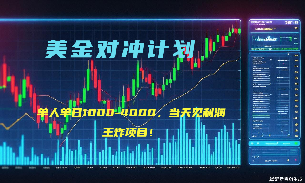 2025年最暴力项目“美金先登计划”最新最强对冲战法，每日实际收益1K-4K好项目网-专注分享网络创业项目落地实操课程 – 全网首发_高质量创业项目输出好项目网