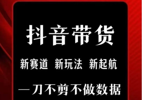 抖音短视频一刀不剪带货，不剪辑，不直播，每天发个视频，等着出单获取带货佣金好项目网-专注分享网络创业项目落地实操课程 – 全网首发_高质量创业项目输出好项目网